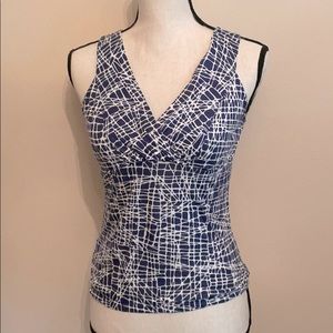 Ann Taylor petite blue top